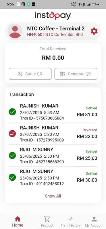 Instapay POS screenshot 1